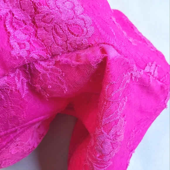 🔥FINAL PRICE DROP🔥 NWD$2,150 Balenciaga Pink Lingerie Lace Scoop Back Tank Top - Picture 15 of 16